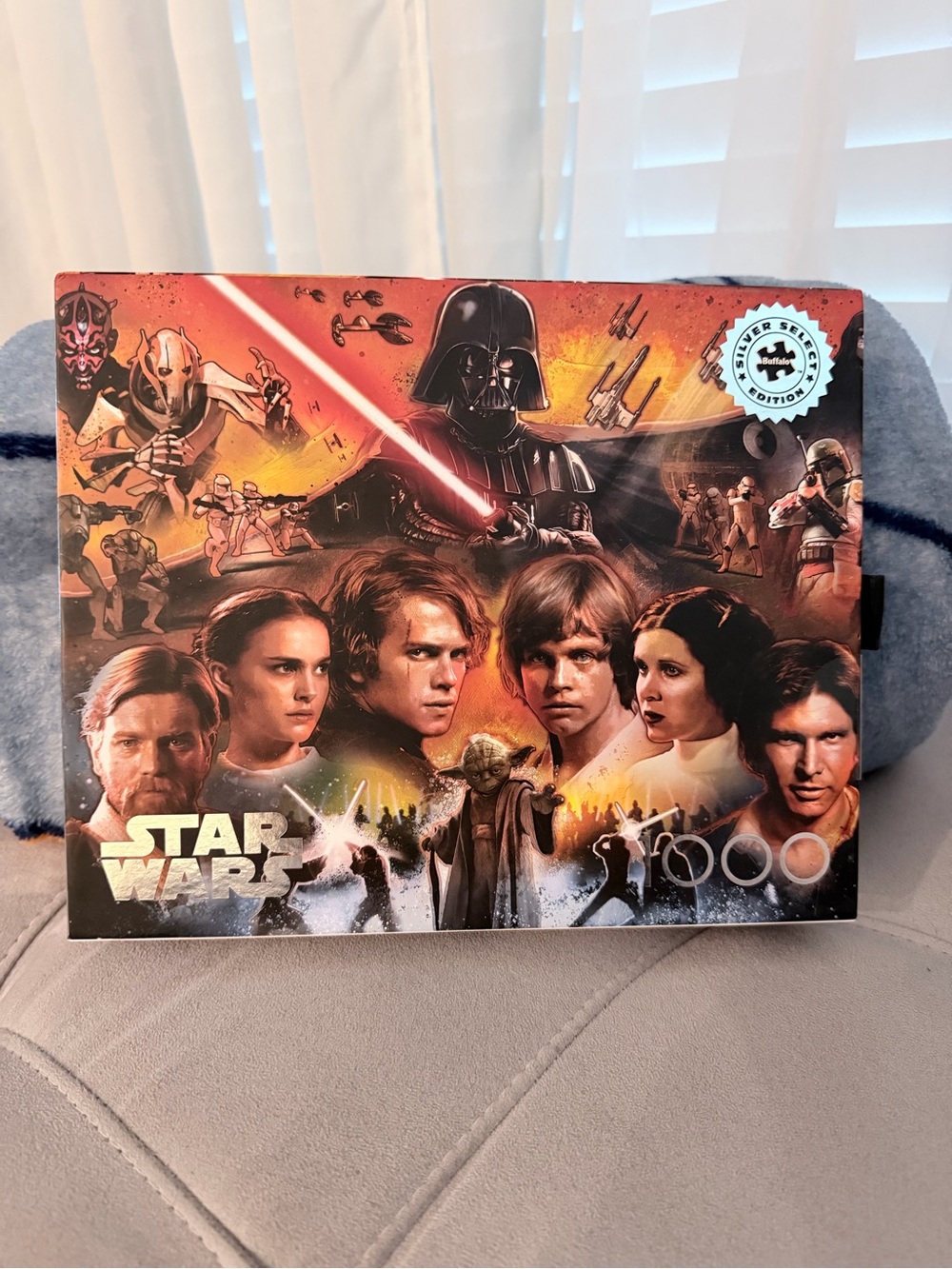 NIB 1000 piece Star Wars Puzzle -Silver Select